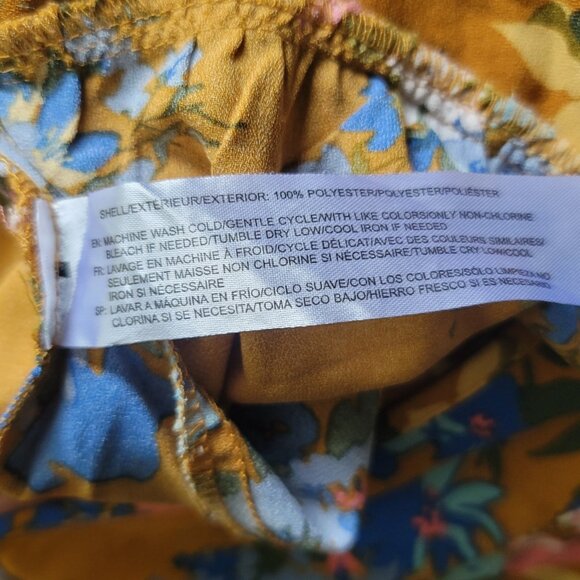 Band of Gypsies Boho Floral Print Jumpsuit - Picture 10 of 10